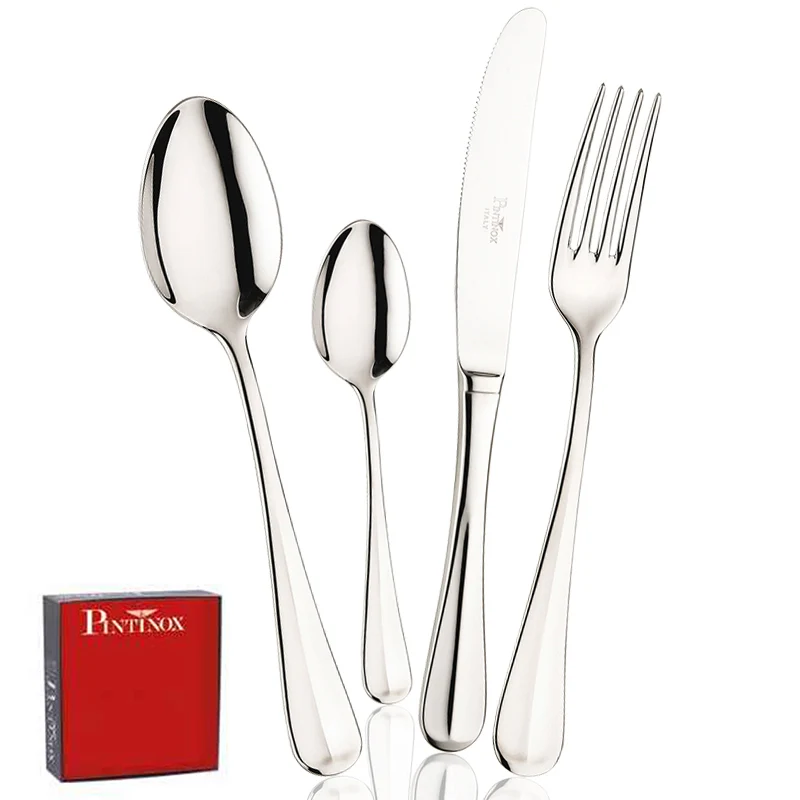 Roma Servizio Posate In Acciaio Inox - Set 24 Pz