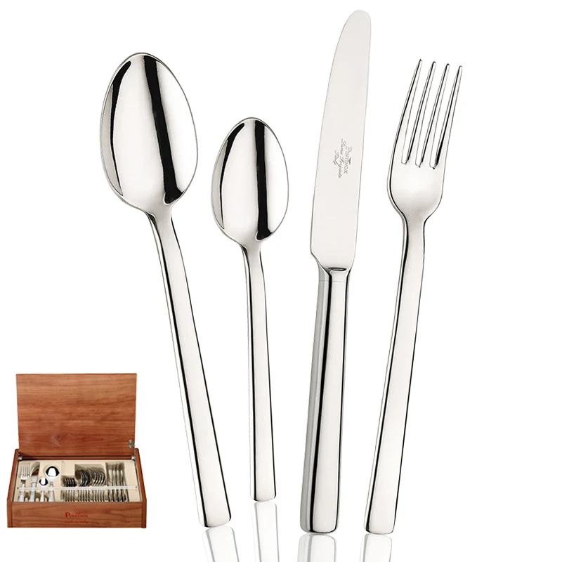 Millenium Servizio Posate In Acciaio Inox - Set 24 Pz