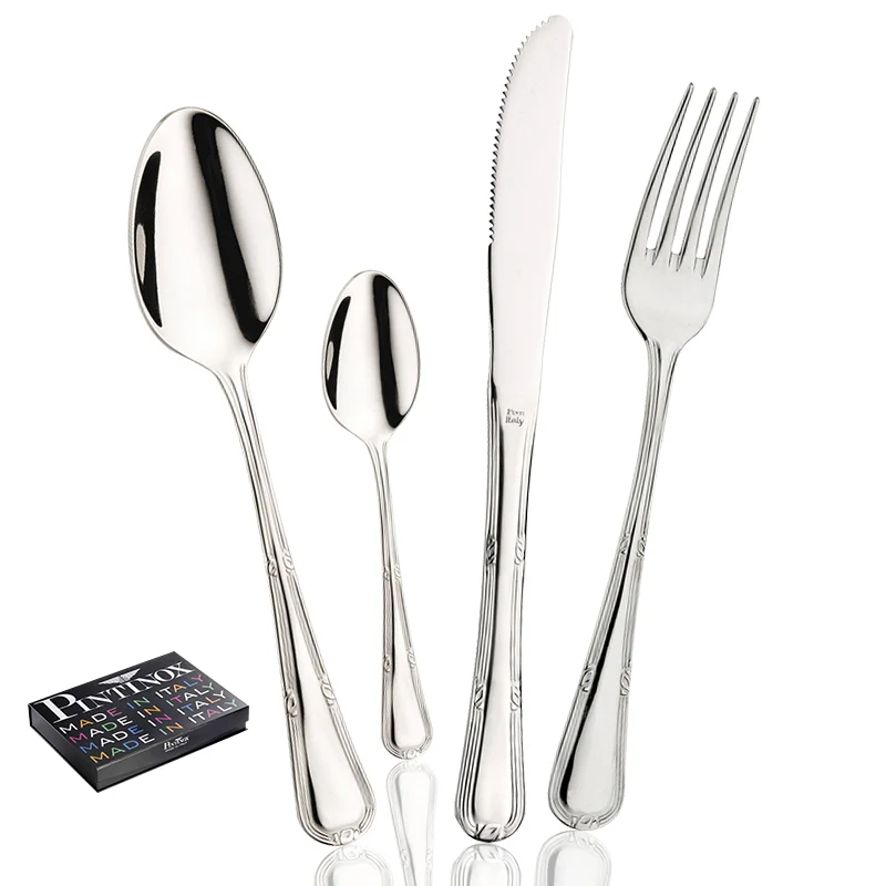 Valencia Servizio Posate In Acciaio Inox - Set 49 Pz