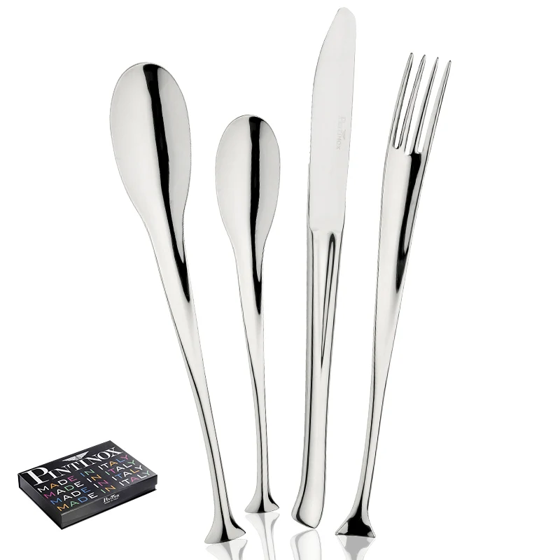 Dolphin Servizio Posate In Acciaio Inox - Set 24 Pz