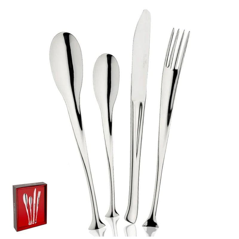 Dolphin Servizio Posate In Acciaio Inox - Set 24 Pz