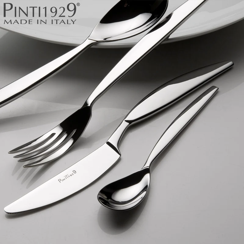 Goccia Servizio Posate In Acciaio Inox Forgiato - Set 24 Pz
