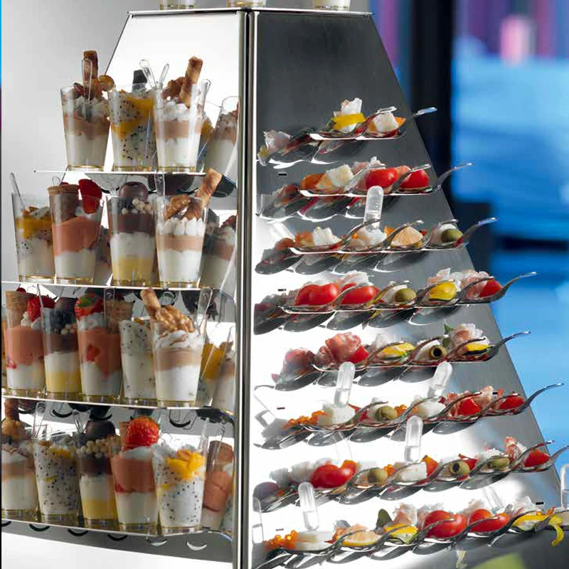 Buffet Cucchiaio Buffet In Acciaio Inox - Set 12 Pz