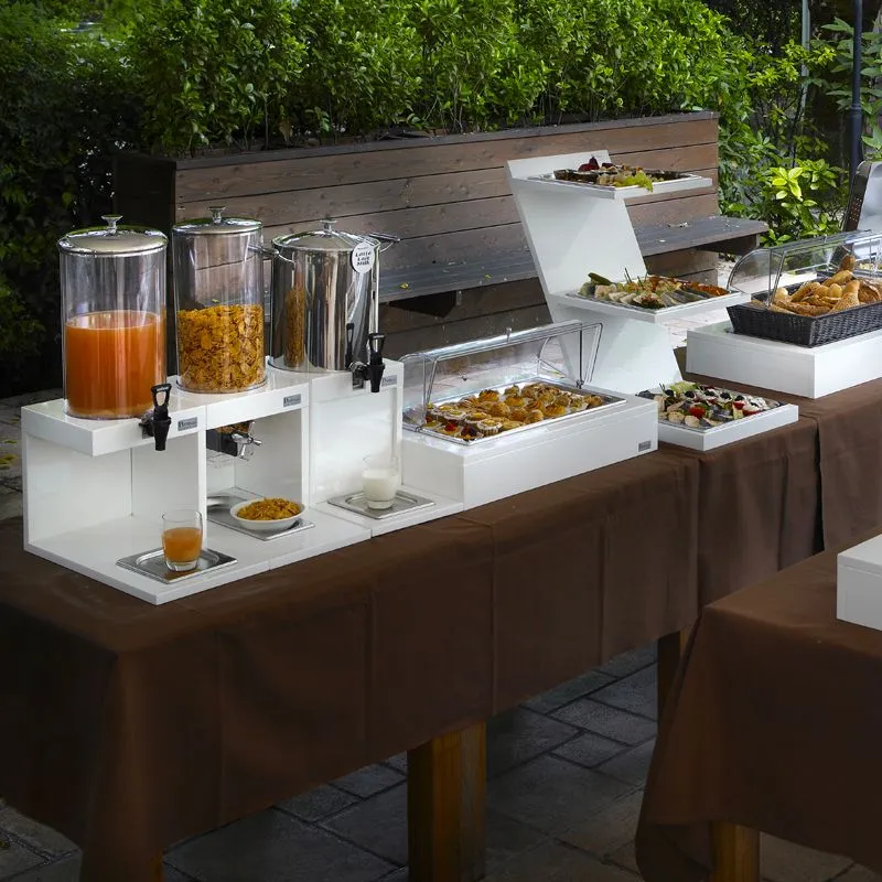 Buffet Distributore In Acciaio Inox