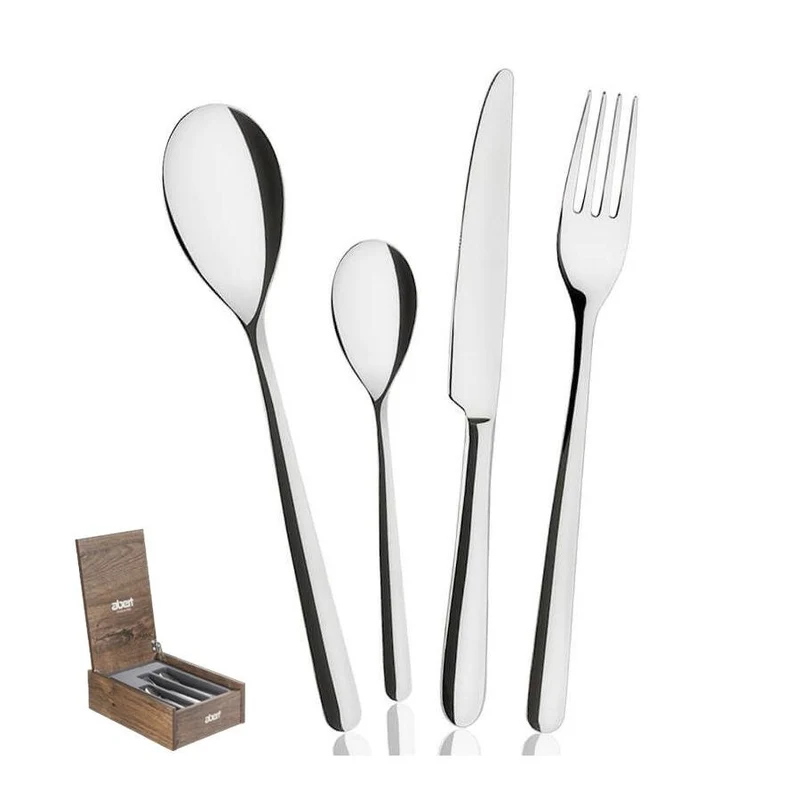 Allegra Servizio Posate In Acciaio Inox - Set 24 Pz