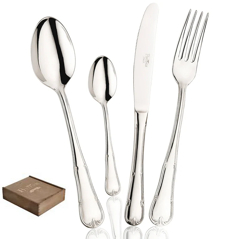 Expo Servizio Posate In Acciaio Inox - Set 48 Pz