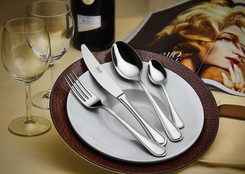 Queen Servizio Posate In Acciaio Inox - Set 24 Pz