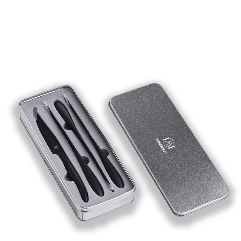 25 Cm - Coltello Bistecca In Acciaio Inox - Set 4 Pz