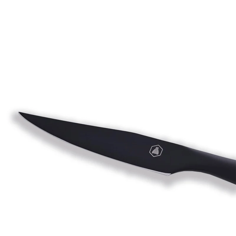 25 Cm - Coltello Bistecca In Acciaio Inox - Set 4 Pz