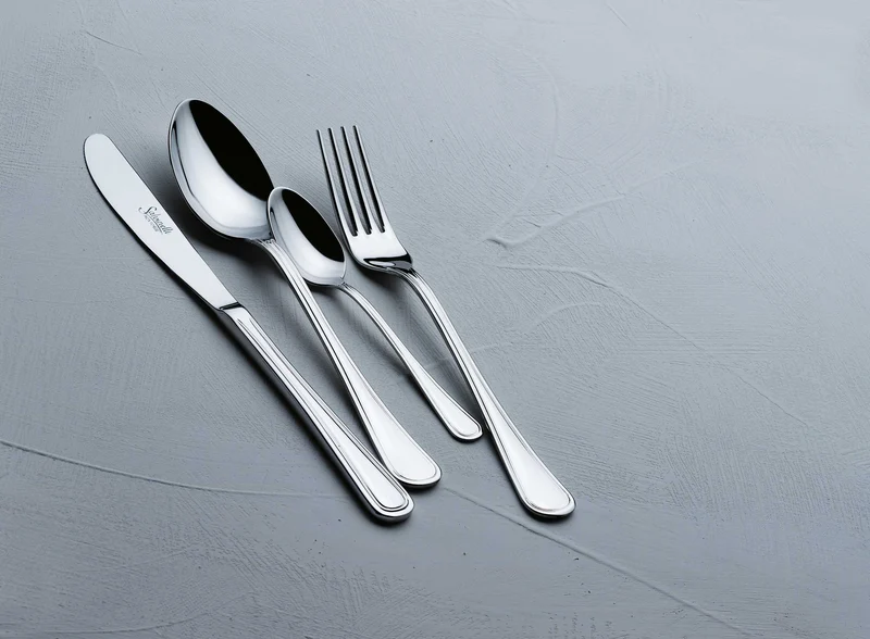 Atlantide Forchetta Tavola In Acciaio Inox - Set 12 Pz