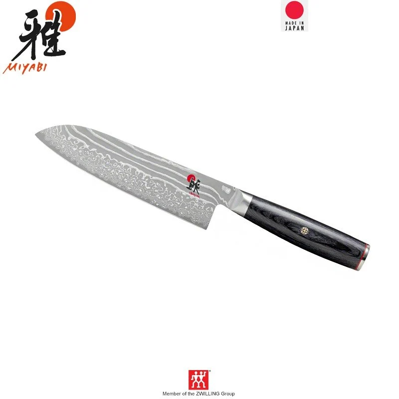 18 cm - Miyabi 5000FCD Coltello Santoku In Acciaio Inox