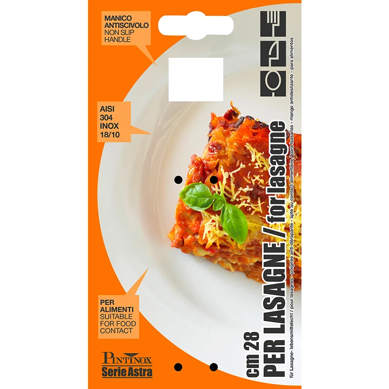 Astra Pala Lasagna In Acciaio Inox