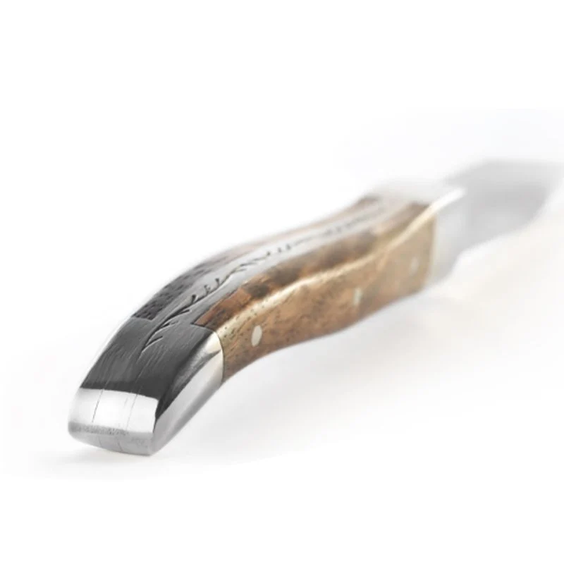 22.5 Cm - Denali Coltello Bistecca In Acciaio Inox - Set 6 Pz