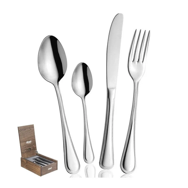 Victory Servizio Posate In Acciaio Inox - Set 24 Pz
