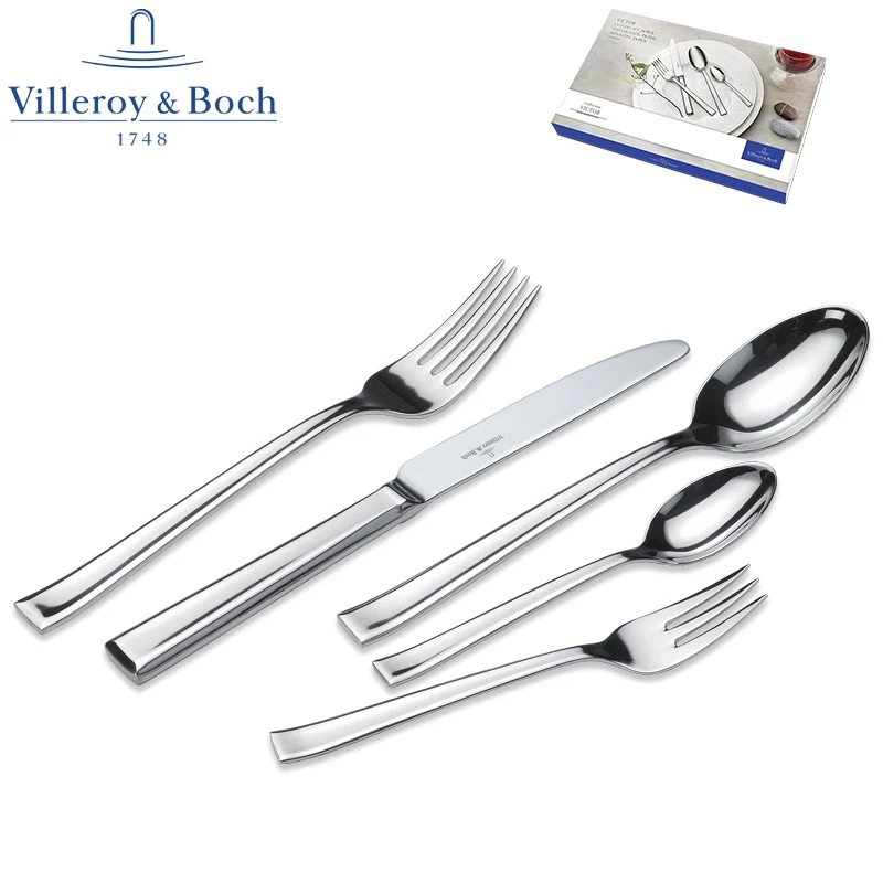 Victor Servizio Posate In Acciaio Inox - Set 30 Pz