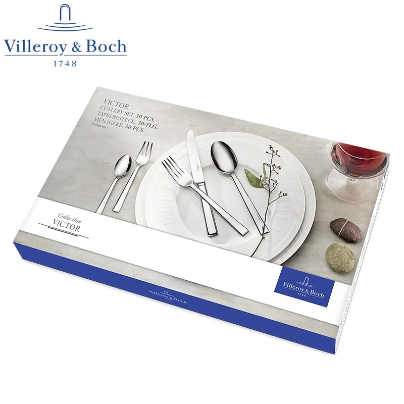 Victor Servizio Posate In Acciaio Inox - Set 30 Pz