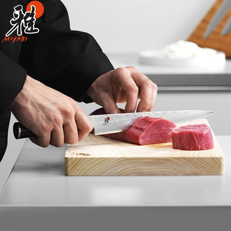 24 cm - Miyabi 5000FCD Coltello Sujihiki In Acciaio Inox - Plastica