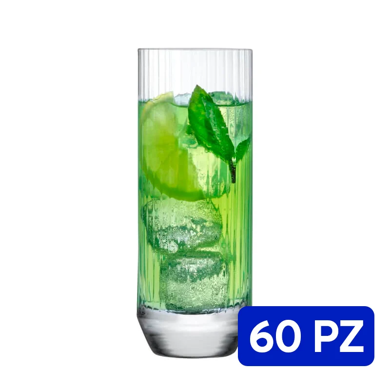 34 cl - Big Top Bicchiere Cocktail in Vetro - Set 60 Pezzi