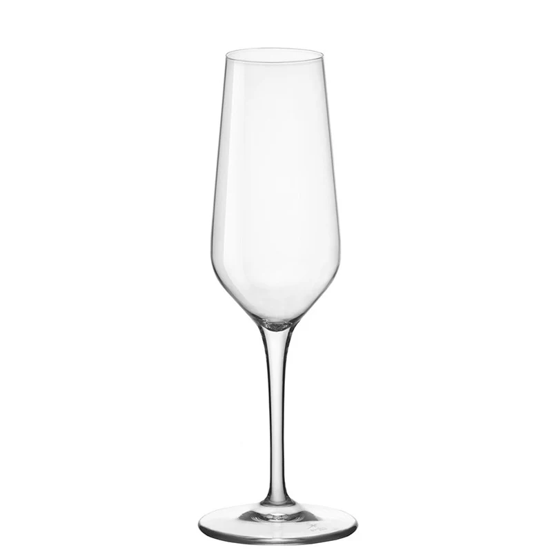23 cl - Electra Calice Flute in Vetro - Set 6 Pezzi