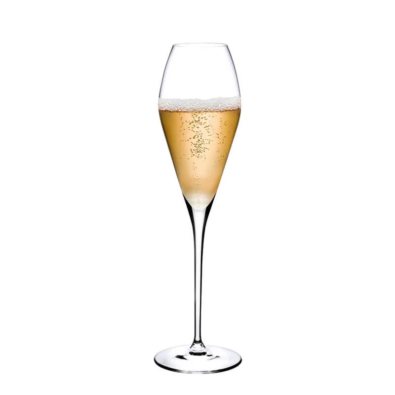 29 cl - Fantasy Calice Flute in Vetro - Set 6 Pezzi
