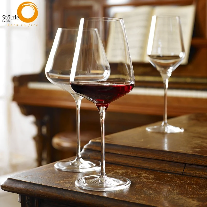64.5 cl - Quatrophil Calice Vino Rosso Bordeaux in Vetro - Set 6 Pezzi