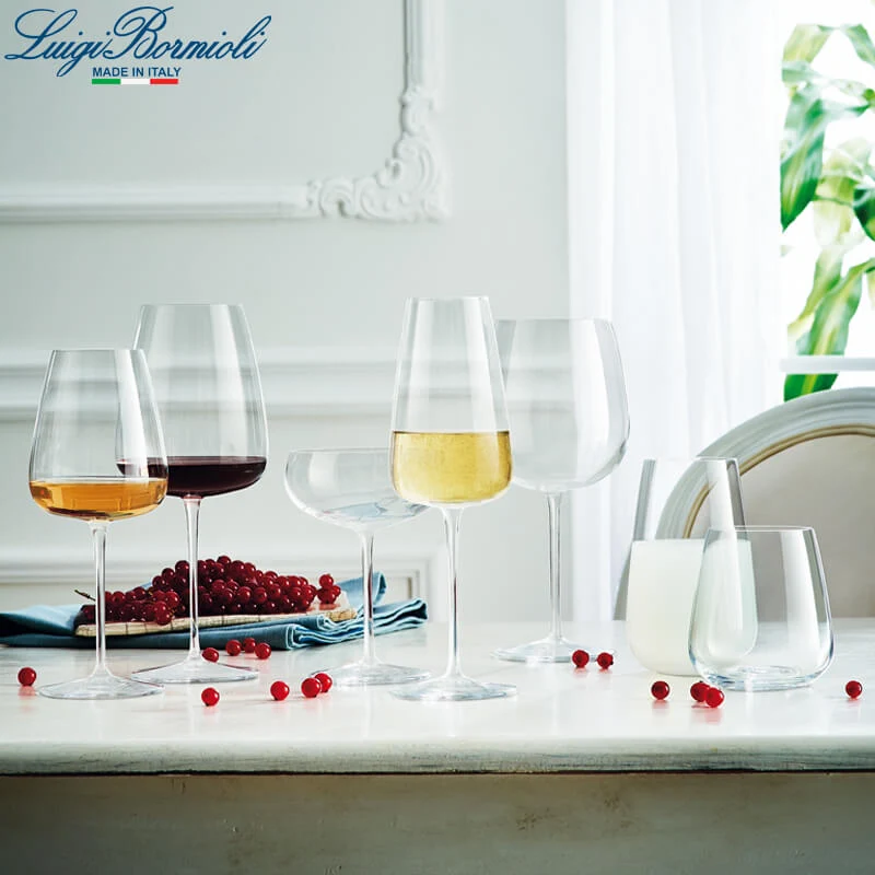 45 cl - Talismano Calice Vino Bianco in Vetro - Set 4 Pezzi
