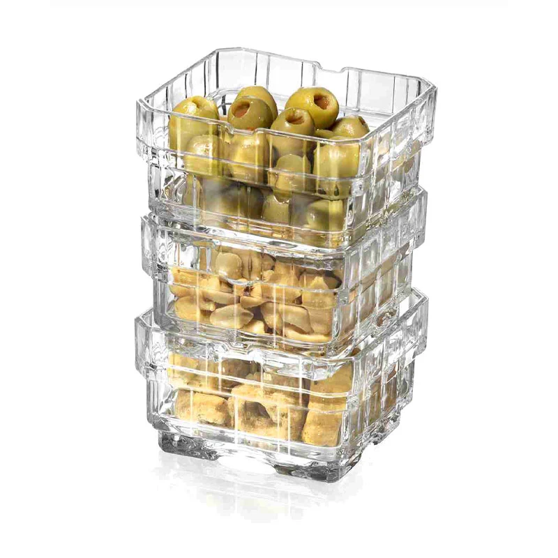 20 cl - Stack Click Clack 87 Coppetta in Vetro - Set 6 Pezzi