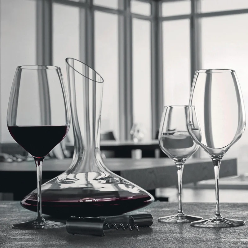 55 cl - InAlto Tre Sensi Calice Vino Rosso in Vetro - Set 6 Pezzi