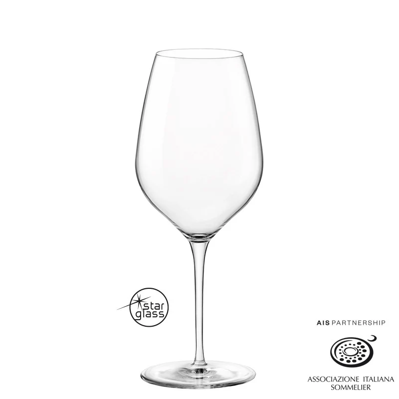 55 cl - InAlto Tre Sensi Calice Vino Rosso in Vetro - Set 6 Pezzi