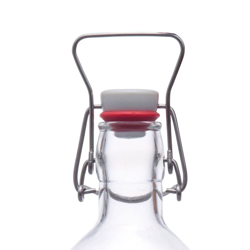 1 Litro - Swing Bottiglia Con Tappo in Vetro