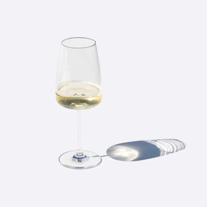 51 cl - Altopiano Calice Vino Bianco in Vetro - Set 6 Pezzi
