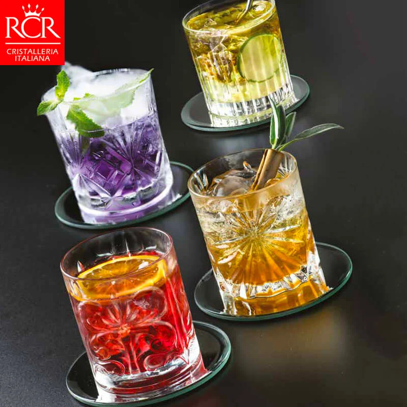 Mixology Bicchieri Cocktail in Vetro - Set 4 Pezzi