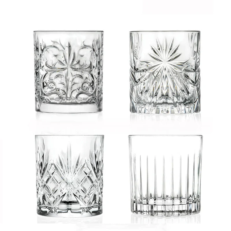 Mixology Bicchieri Cocktail in Vetro - Set 4 Pezzi