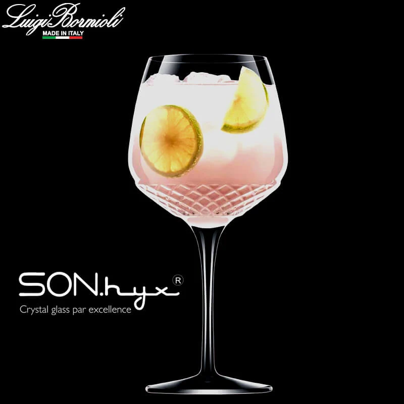 80.5 cl - Roma 1960 Calice Gin Tonic in Vetro - Set 6 Pezzi