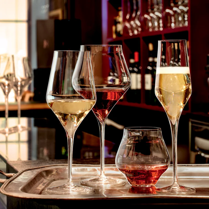 45 cl - Supremo Calice Vino Rosso in Vetro - Set 6 Pezzi
