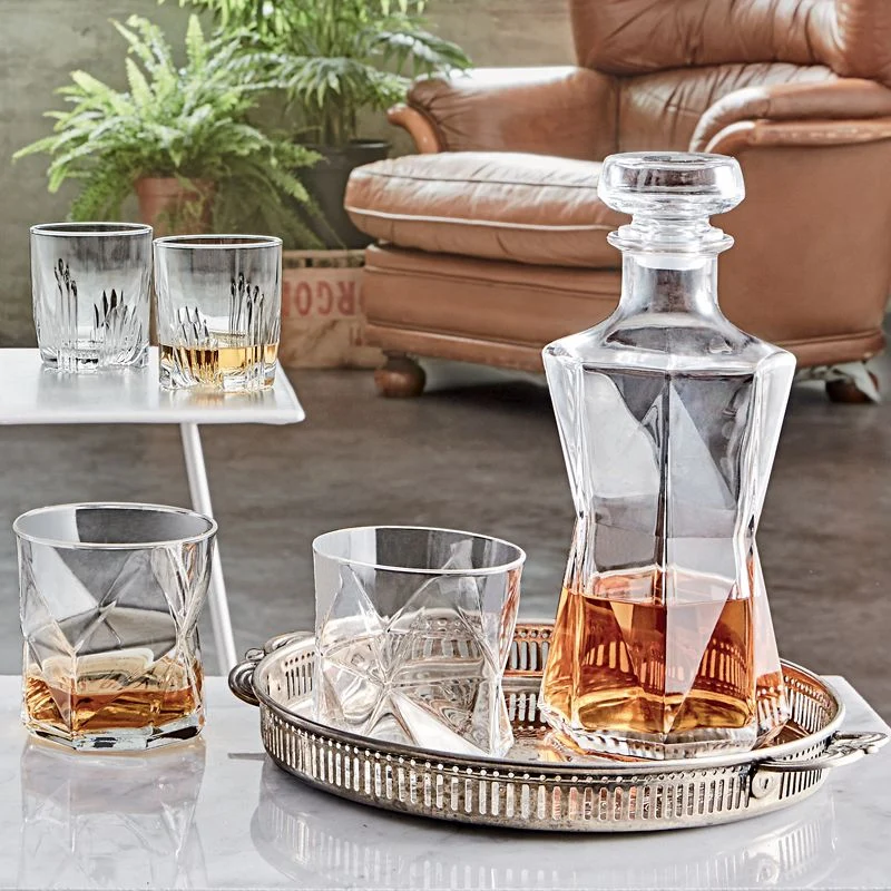 Cassiopea Set Whisky in Vetro - Set 7 Pezzi