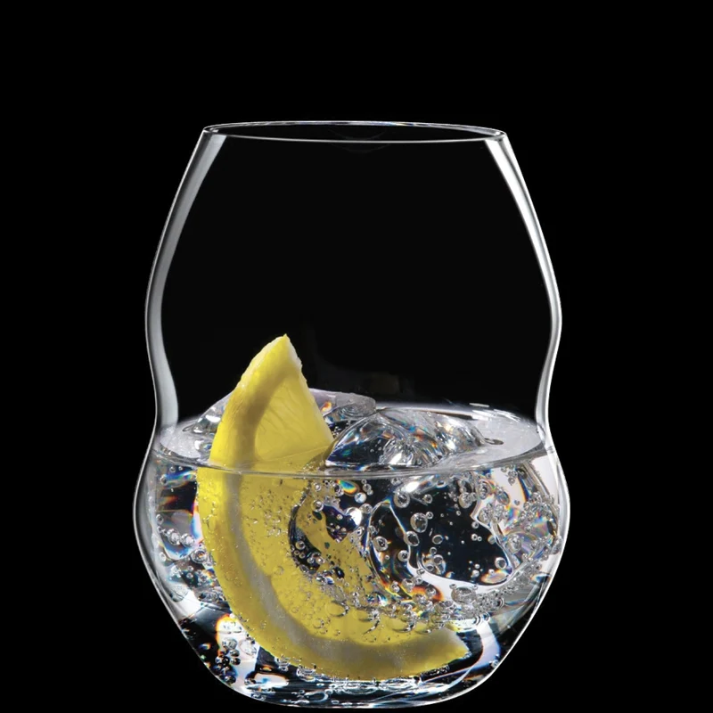 58 cl - Swirl Bicchiere Vino Rosso in Vetro - Set 2 Pezzi