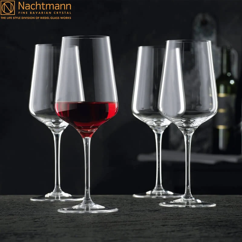55 cl - ViNova Calice Vino Rosso in Vetro - Set 4 Pezzi