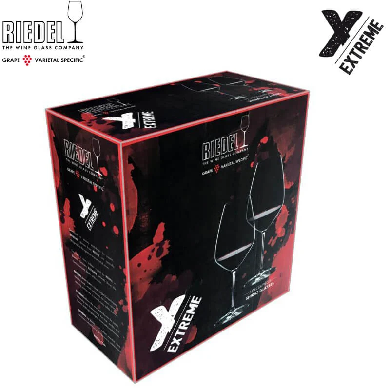 70.9 cl - Extreme Calice Vino Rosso in Vetro - Set 2 Pezzi