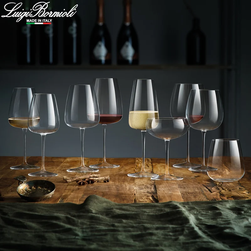 40 cl - I Meravigliosi Calice Flute in Vetro - Set 6 Pezzi
