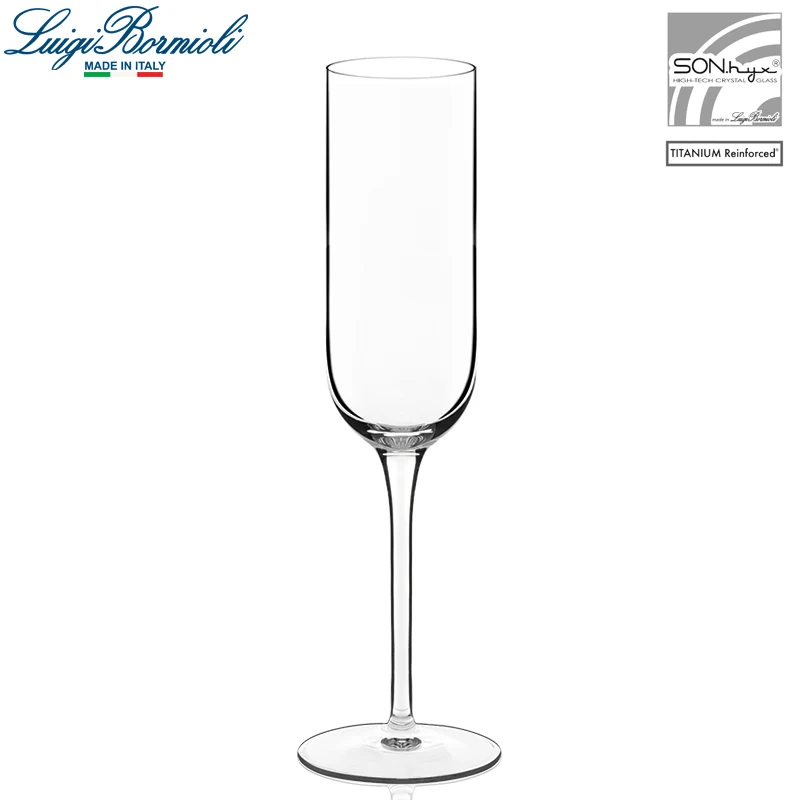 21 cl - Sublime Calice Flute in Vetro - Set 4 Pezzi