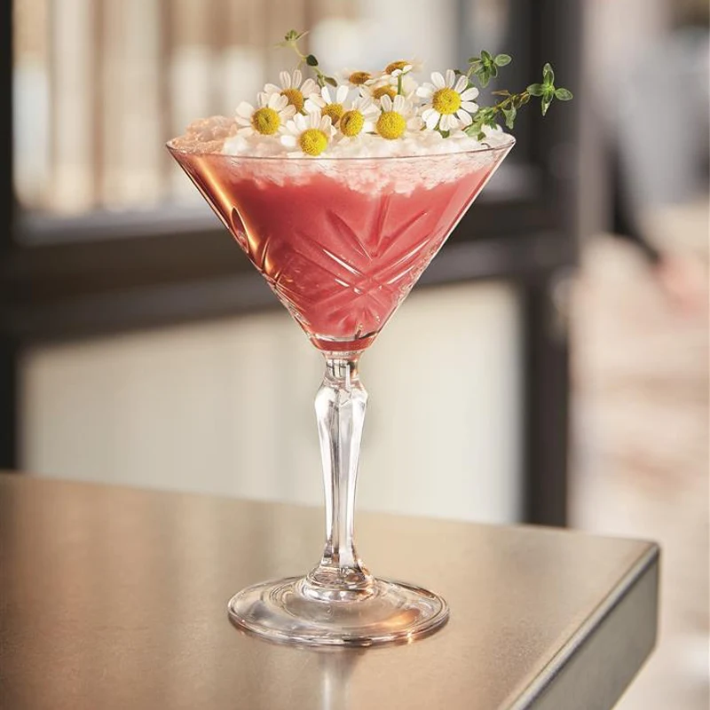 21 cl - Broadway Bicchiere Martini in Vetro - Set 6 Pezzi