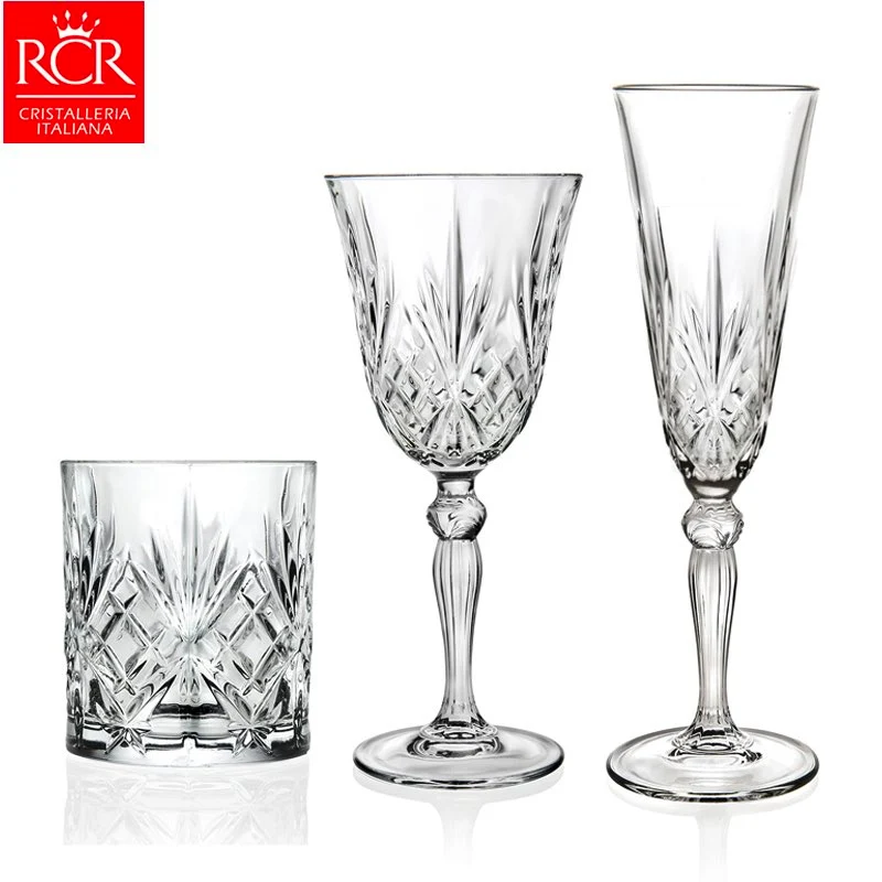 Melodia Set Calici & Bicchieri in Vetro - Set 18 Pezzi