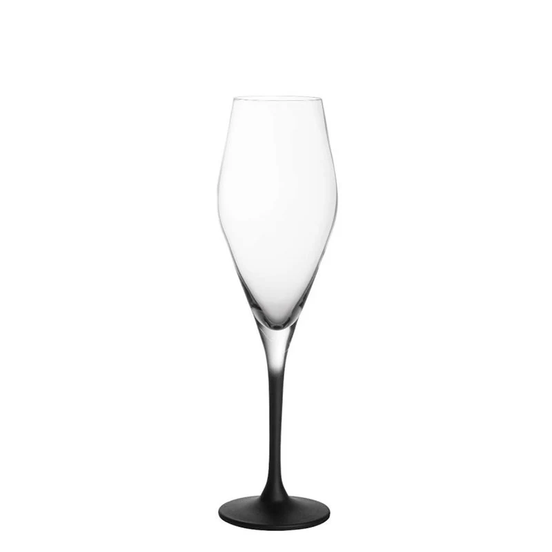 26 cl - Manufacture Rock Calice Flute in Vetro - Set 4 Pezzi