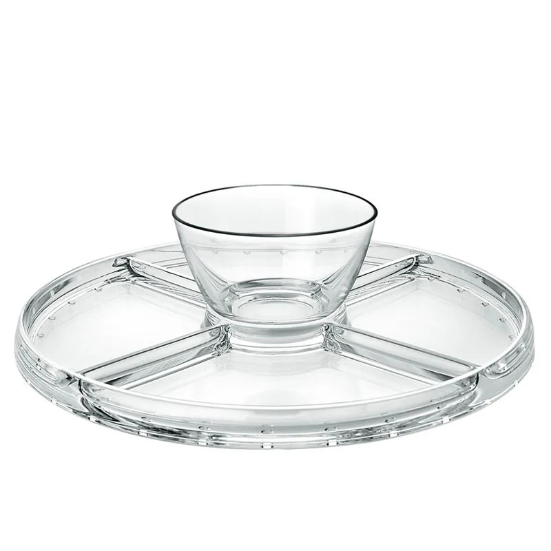 Palladio Alzata Con Cupola 4 In 1 in Vetro