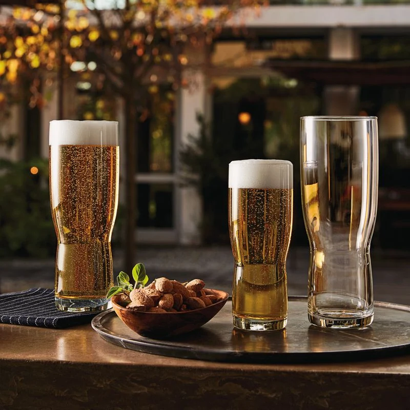 58 cl - New Pilsner Bicchiere Birra in Vetro - Set 6 Pezzi