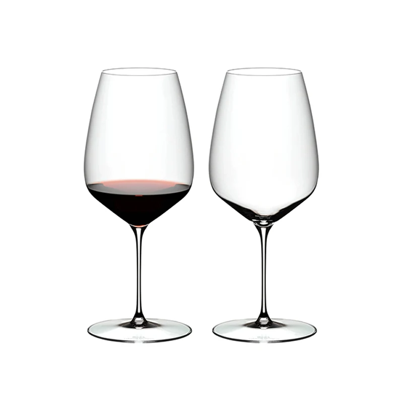 82.9 cl - Veloce Calice Vino Rosso Cabernet Merlot in Vetro - Set 2 Pezzi