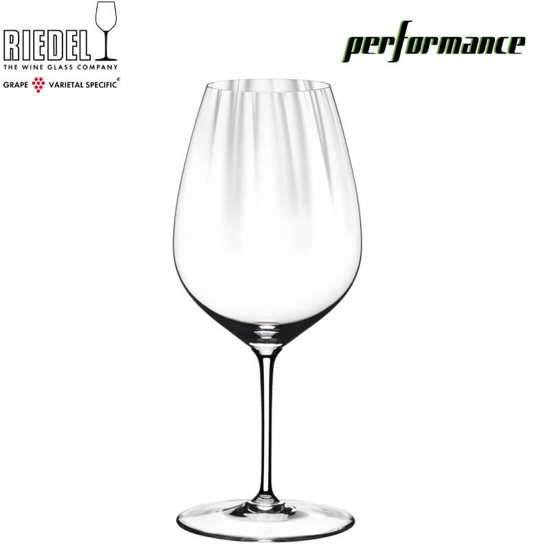 83.4 cl - Performance Calice Vino Rosso Cabernet Merlot in Vetro - Set 2 Pezzi