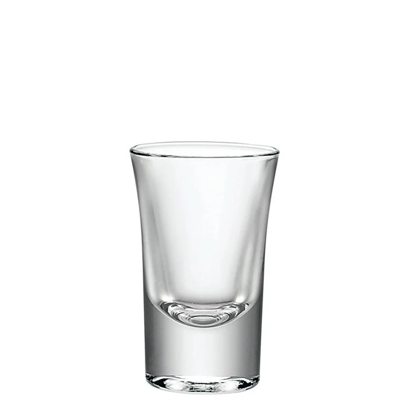 3.4 cl - Dublino Bicchiere Liquore in Vetro - Set 3 Pezzi