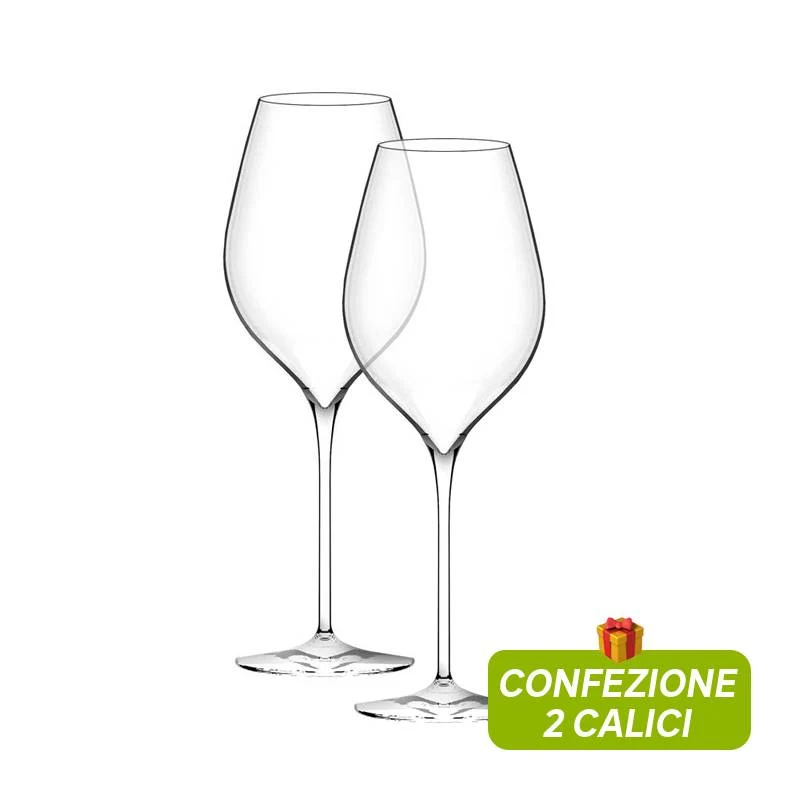 48 cl - Masterclass Xtreme Calice Flute in Vetro - Set 2 Pezzi